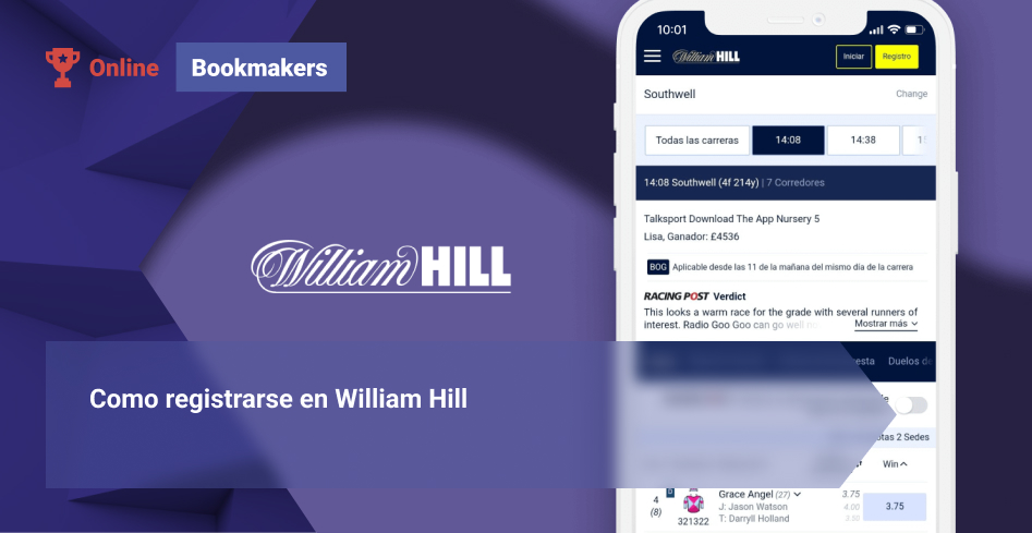 Guía de Registro en William Hill