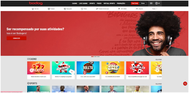 Bodog Brasil Home Page