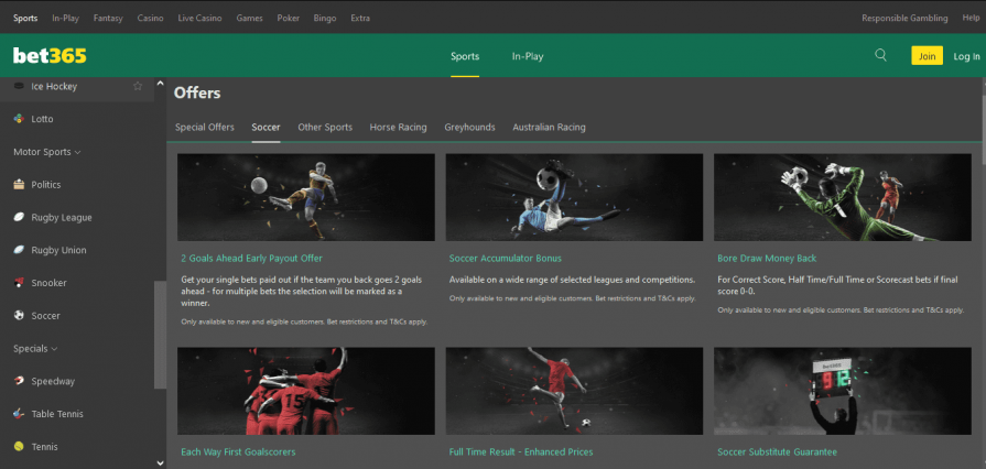 Bet365 promotions