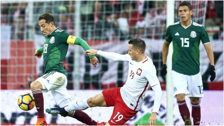 Il Messico ha battuto la Polonia in un'amichevole internazionale nel 2017