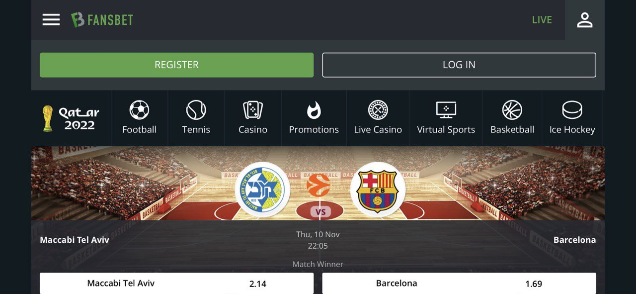 Fansbet mobile betting