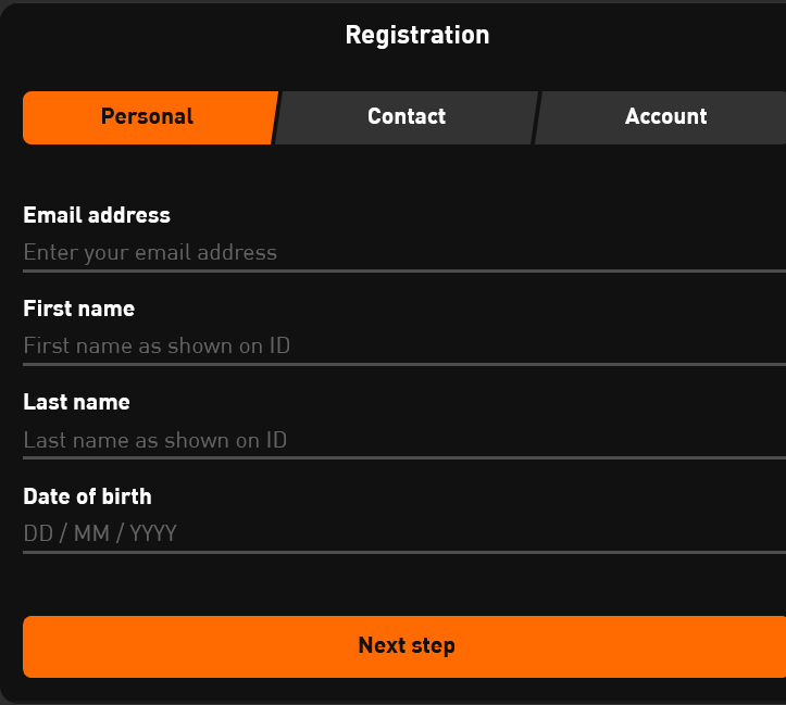 LiveScore Bet registration