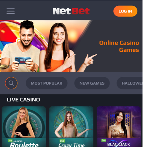 Netbet Sports mobile app