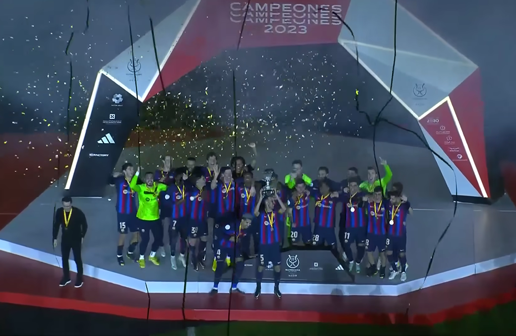 Барселона выиграла в этом сезоне Суперкубок Испании и готова взять еще один трофей