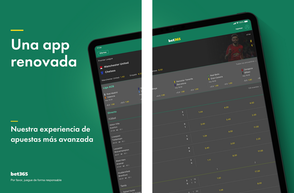 Descargar Bet365 Chile: Apuestas Deportivas en Android, iOS y Móvil