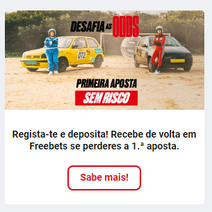 Primeira Apostas Betclic - PROMO CODE 1