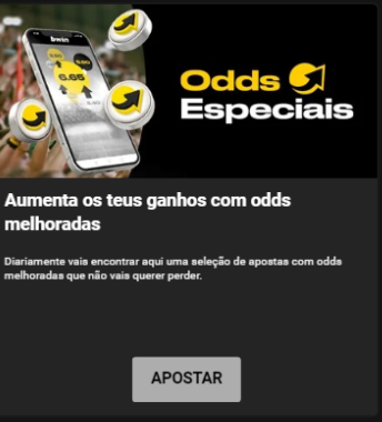 Odds Especiais Bwin