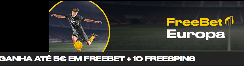 FreeBet and FreeSpin Europa Bwin