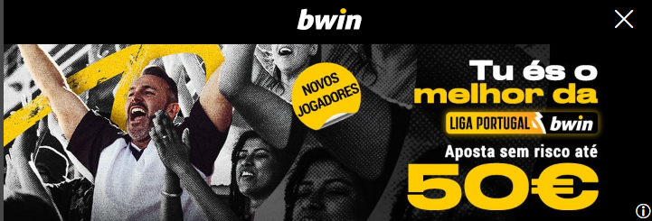 Aposta sem risco até 50€ Bwin