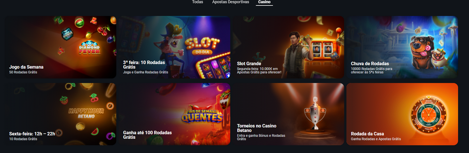 Recursos & Ofertas Casino Betano