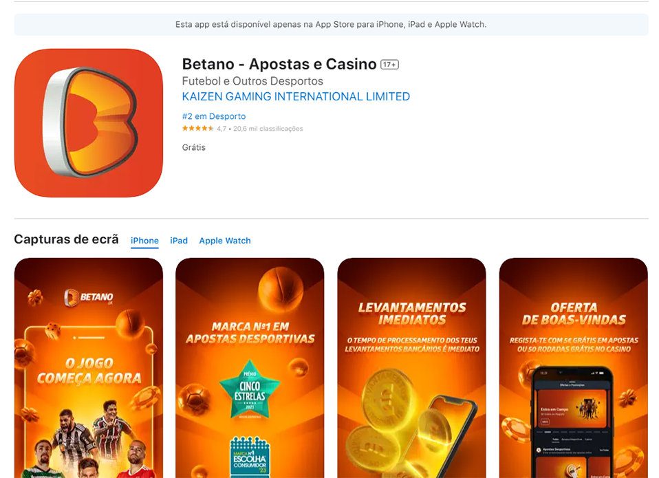 App Betano App Store