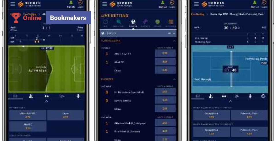 Sports Interaction Mobile App