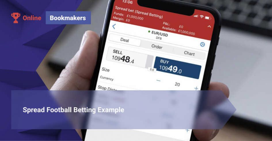 Spread Football Betting Example