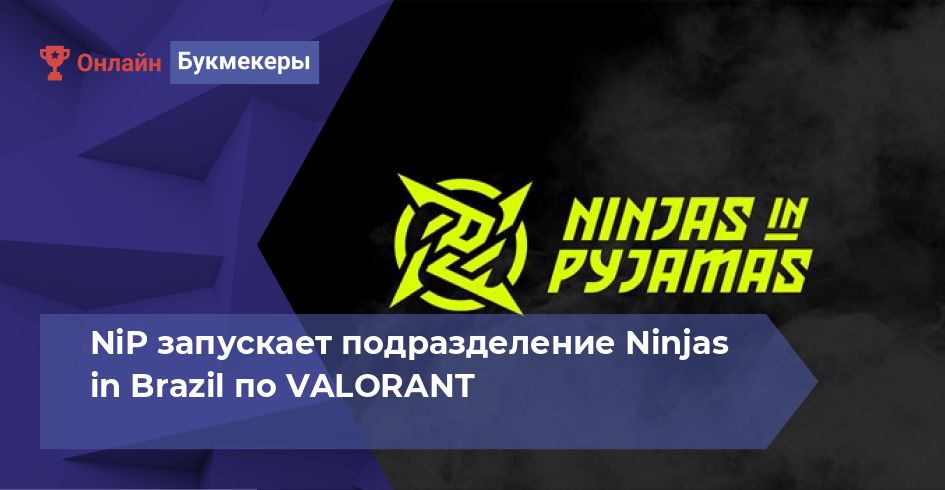 NiP запускает подразделение Ninjas in Brazil по VALORANT