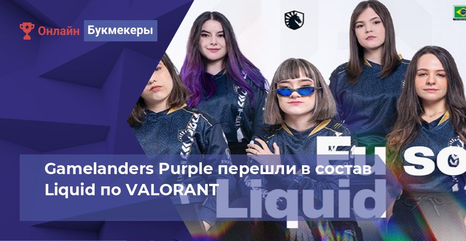Gamelanders Purple перешли в состав Liquid по VALORANT
