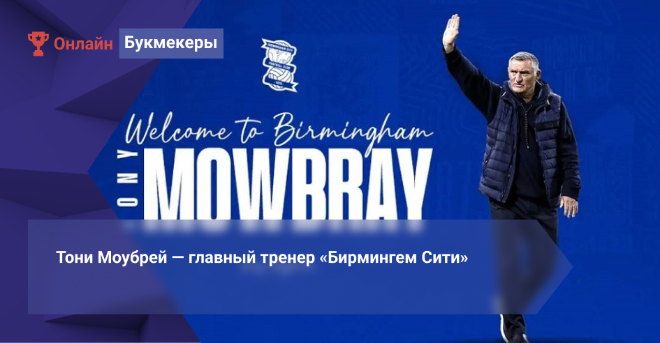Тони Моубрей ― главный тренер «Бирмингем Сити»